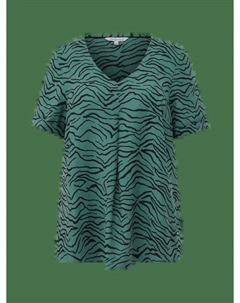 Блуза kurzarm, зеленый Triangle