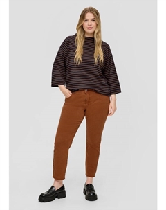 Тканевые брюки lang, коричневый Triangle