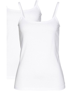 Топ-спагетти (2 шт в упаковке), белый Bpc selection