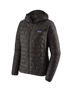 Женская куртка с капюшоном Nano Puff, черный Patagonia