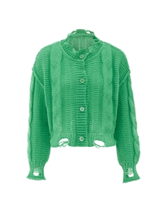 Толстовка Strickjacke, зеленый Mymo