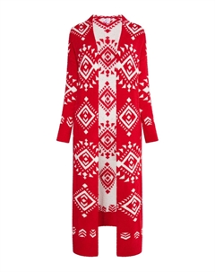 Вязаный кардиган Knit Cardigan Lomasi, красный Izia