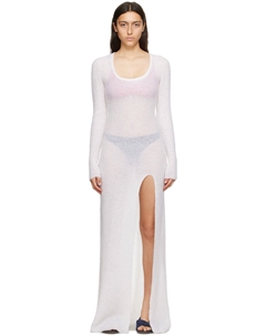 Платье макси Off-White Le Chouchou La Robe Dao Jacquemus