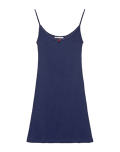 Летнее платье Summer Dress, темно-синий Pull & bear