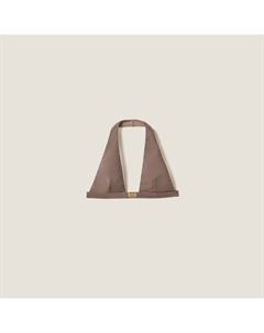 Бюстгальтер из джерси, серый Miu miu