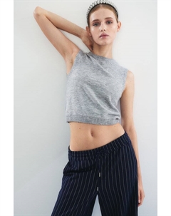 Свитер жилет, серый H&m