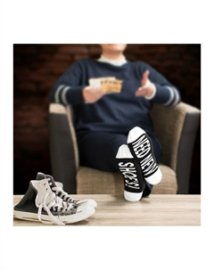 Носки UNDER-STATEMENT MIT LUSTIGEN SPRÜCHEN, мультиколор Clark crown