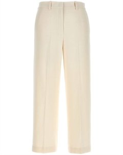 Расслабляющие брюки прямого покроя, белый Theory