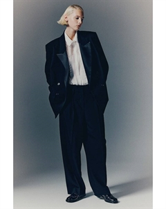 Брюки с воздушными штанинами, черный H&m