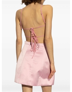 Цветочный топ, синий Blumarine