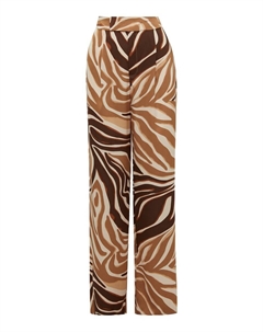 Тканевые брюки Regular Pants OBJALBA, коричневый Object