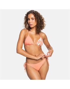 Женский купальник с завязками сбоку, розовый Roxy