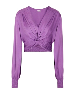 Топ, фиолетовый 8 by yoox