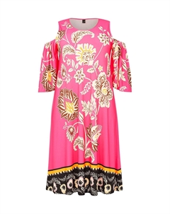 Дневное платье CUT-OUT, светло-розовый Yoek