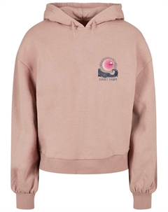 Толстовка с капюшоном SUNSET , светло-розовый Merchcode
