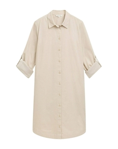 Платье-рубашка, бежевый Tom tailor