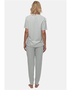Пижамный комплект SET, серый Schiesser
