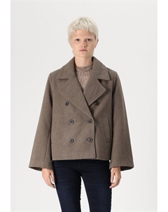 Легкая куртка OBJKEILY SHORT JACKET, коричневый Object