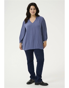 Блуза KCKAMILLE AMI, синий Kaffe curve