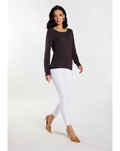 Джемпер NASCITA, темно-коричневый Faina