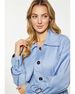 Тренчкот, светло-голубой Faina