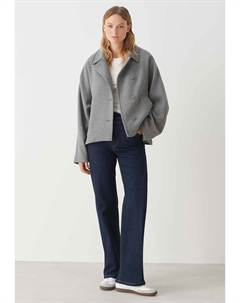 Джинсы Bootcut WIDE MARLI CRISSCROSS, серый Opus