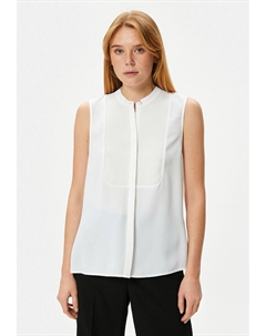 Блуза SLEEVELESS MANDARIN COLLAR, кремовый Koton