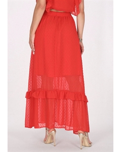 Юбка плиссированная, красный Faina