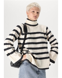 Джемпер MILEY LONG STRIPE, серый Jdy