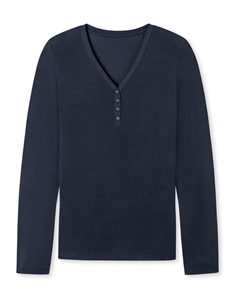 Верх пижамы, синий Schiesser