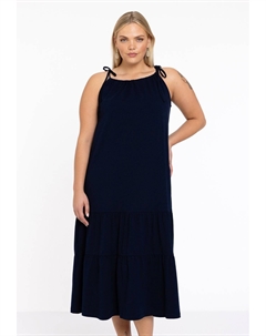 Дневное платье SLEEVELESS, синий Yoek