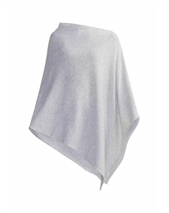 Пончо, светло-серый Holebrook