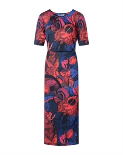 Платье из джерси, синий Quiosque