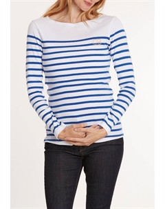 Топ с длинными рукавами MATERNITY AND NUSING SAILOR BENODET, синий Cache coeur