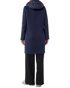 Зимнее пальто MIT STEPP-EINSATZ, темно-синий Comma casual identity