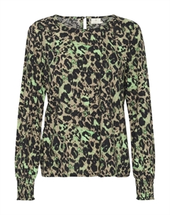 Топ с длинными рукавами, коричневый Kaffe