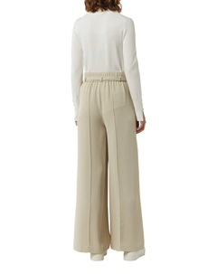 Брюки MIT WEITEM BEIN, бежевый Comma,