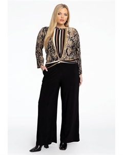 Топ с длинными рукавами MIT GEKNOTETEN DETAILS, коричневый Yoek