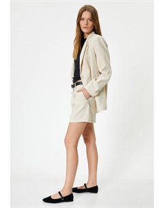 Шорты BELTED MINI, бежевый Koton