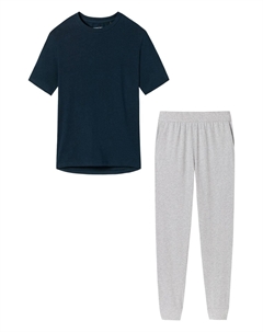 Пижамный комплект SET, светло-серый Schiesser