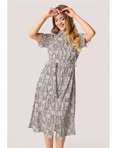 Платье-рубашка, белый Quiosque