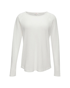 Топ с длинными рукавами, кремовый S.oliver