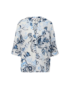 Блуза MIT FLORALEM ALL-OVER, кремовый S.oliver