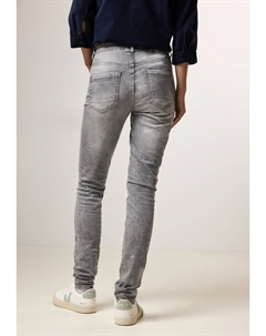 Джинсы облегающего кроя, светло-серый Cecil
