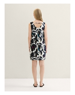 Дневное платье ÄRMELLOSES, кремовый Tom tailor