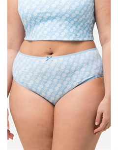 Трусы 5 PACK GEOMETRIC PRINT, темно-синий Ulla popken