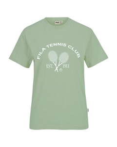 Футболка с принтом, зеленый Fila