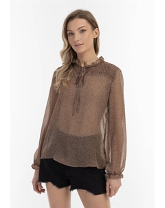 Блуза, коричневый Dreimaster