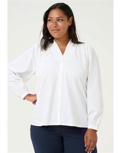 Блузка на пуговицах MAI , кремовый Kaffe curve