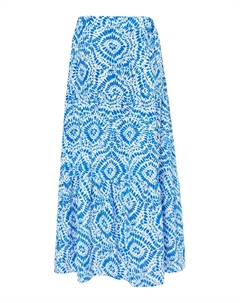 Юбка плиссированная MIT PRINT, синий Izia